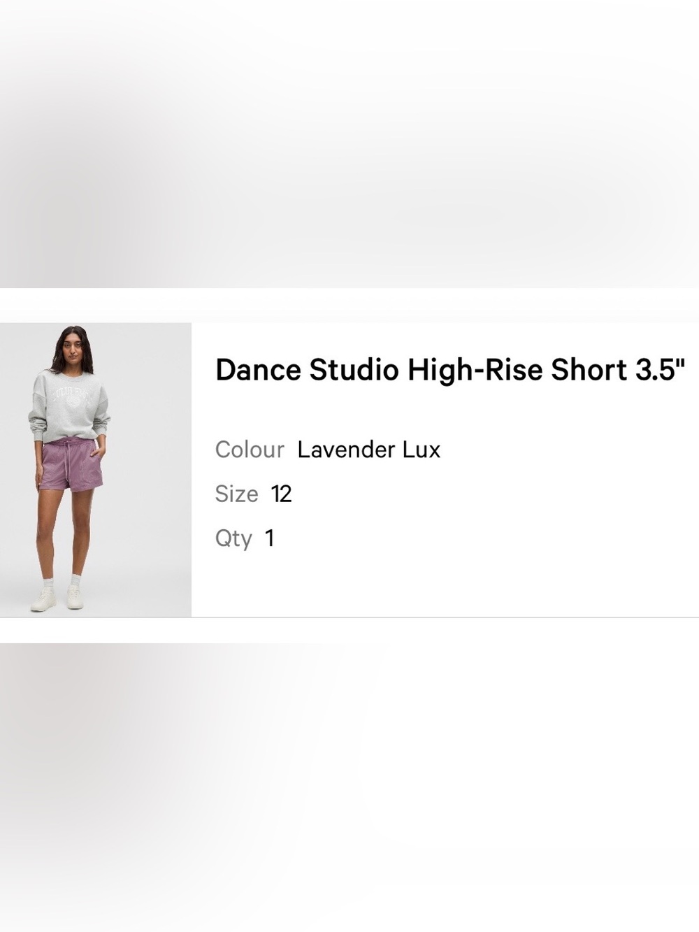 Dance Studio High-Waist Leggings in Lavender Lux